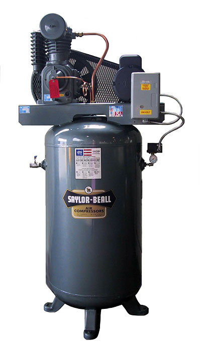 Saylor Beall 5 Hp.  Air Compressor